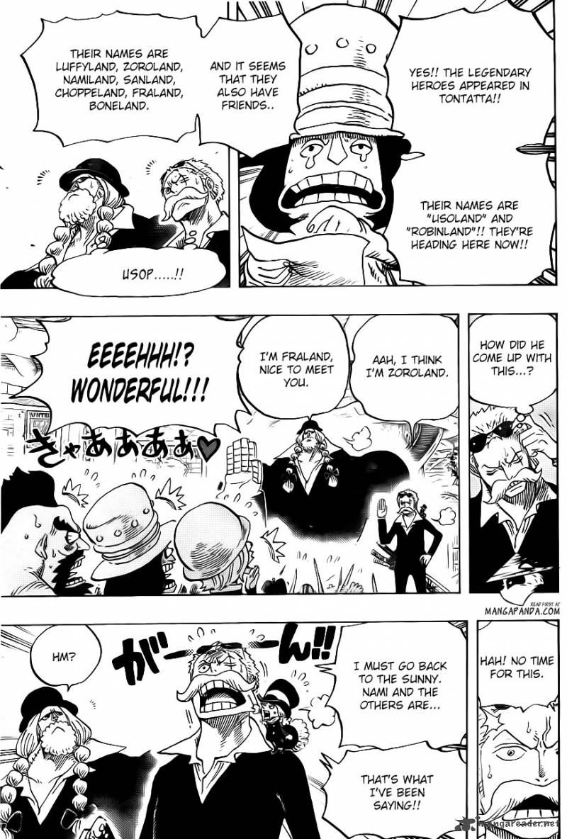 One Piece Chapter 718 Page 11