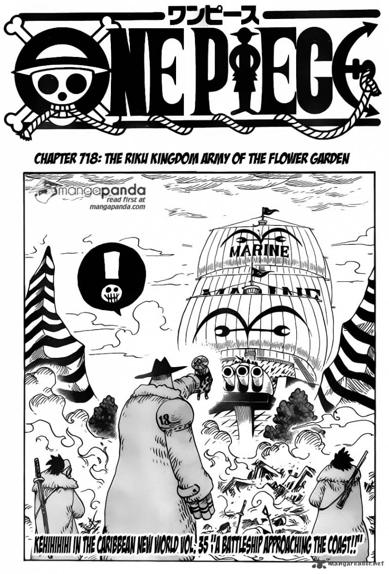 One Piece Chapter 718 Page 3