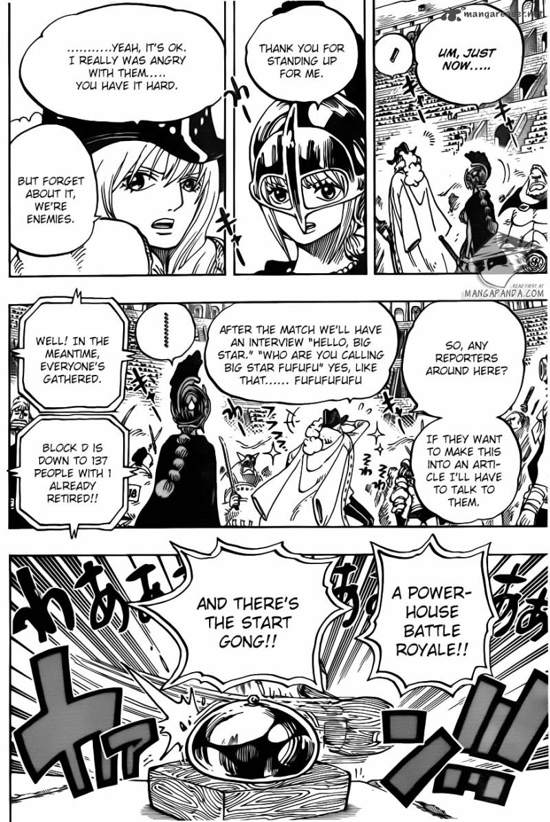 One Piece Chapter 722 Page 10