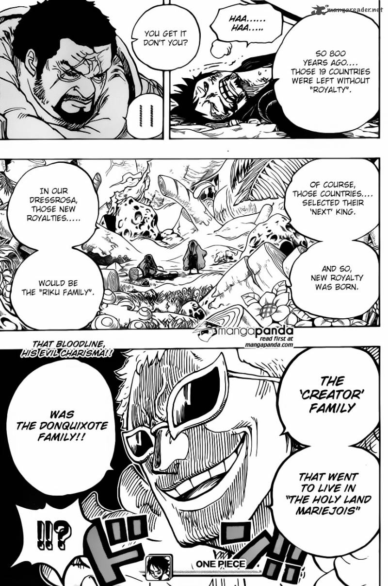 One Piece Chapter 722 Page 20