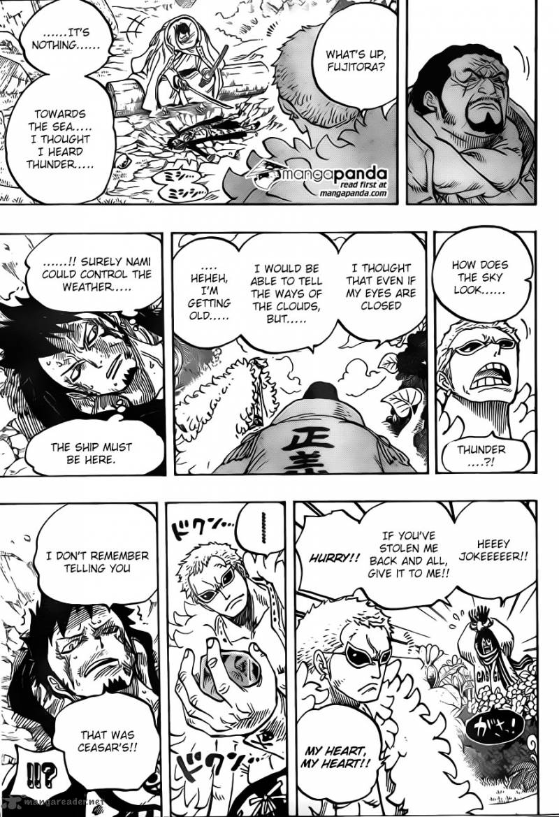 One Piece Chapter 723 Page 13