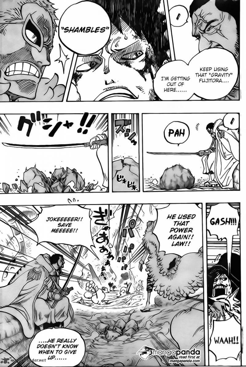 One Piece Chapter 723 Page 15