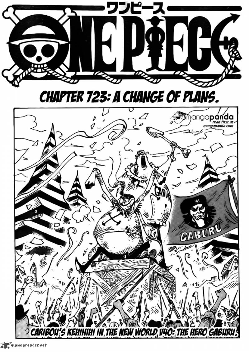 One Piece Chapter 723 Page 3