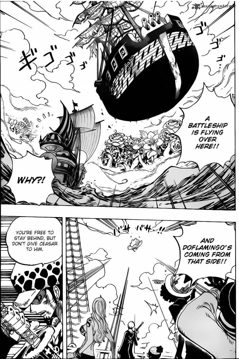 One Piece Chapter 724 Page 13