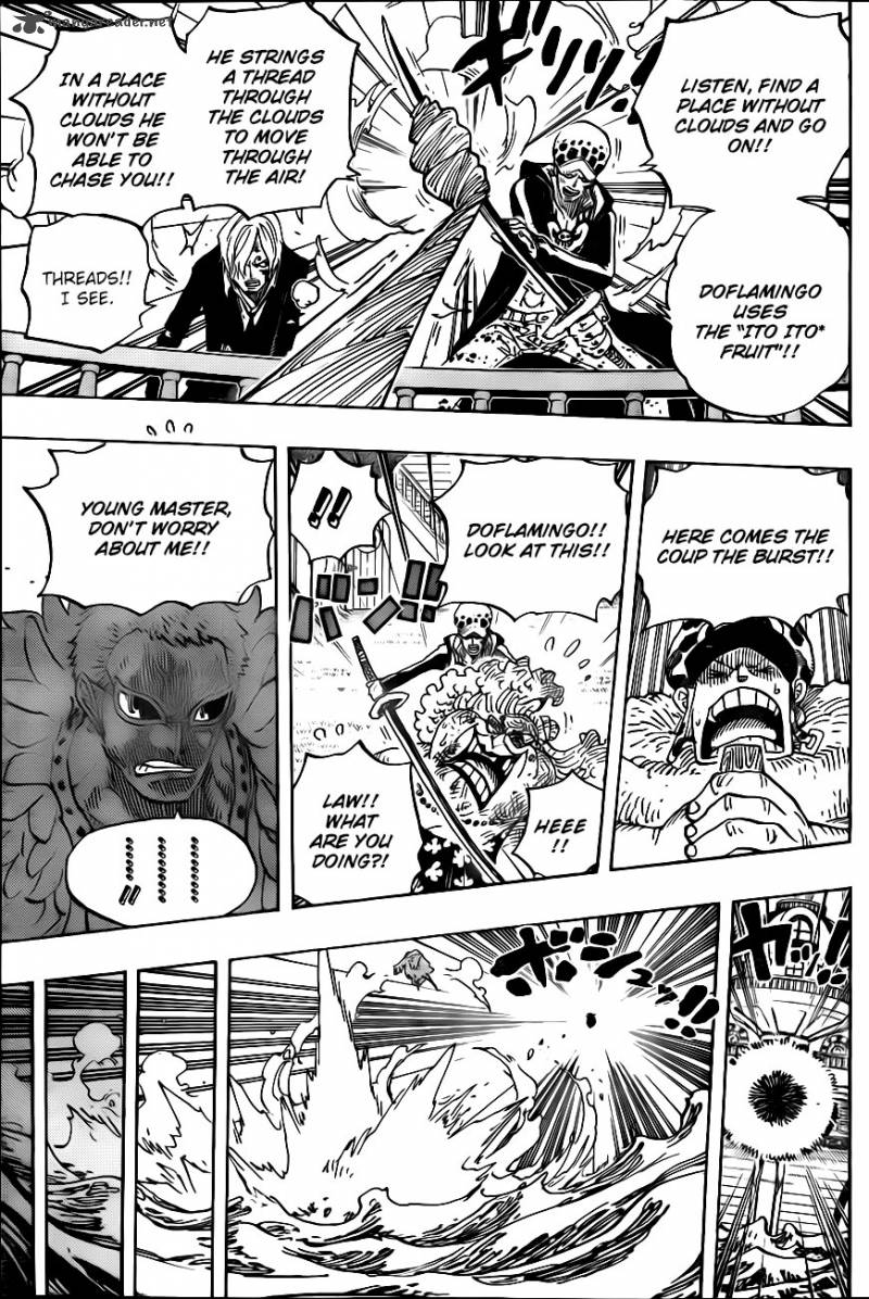 One Piece Chapter 724 Page 17