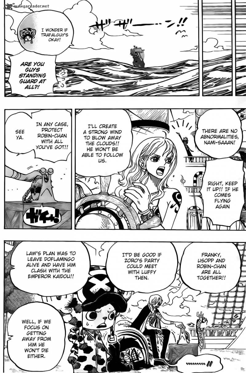 One Piece Chapter 725 Page 6