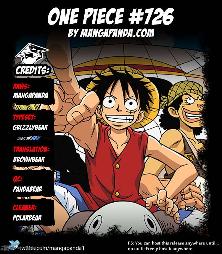 One Piece Chapter 726 Page 22