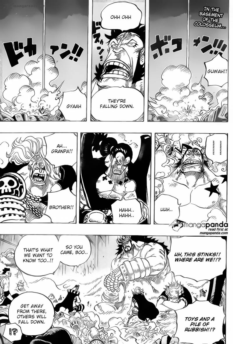 One Piece Chapter 726 Page 3