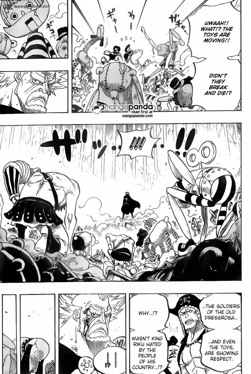 One Piece Chapter 726 Page 9