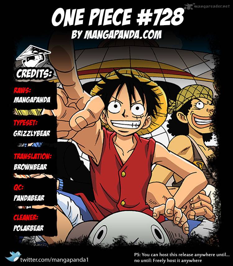 One Piece Chapter 728 Page 22