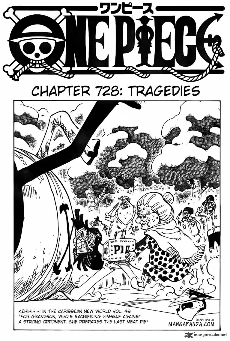 One Piece Chapter 728 Page 3