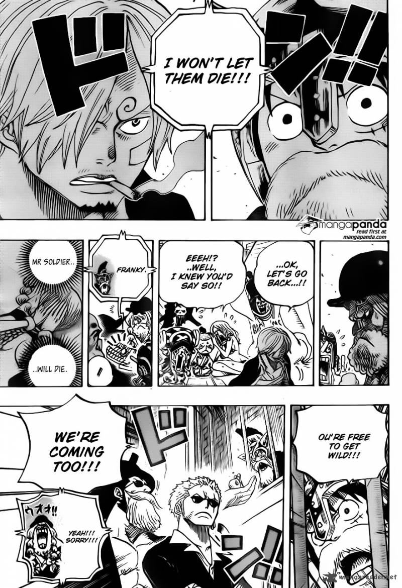 One Piece Chapter 729 Page 15