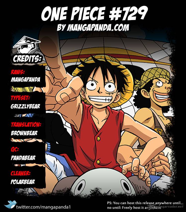 One Piece Chapter 729 Page 21