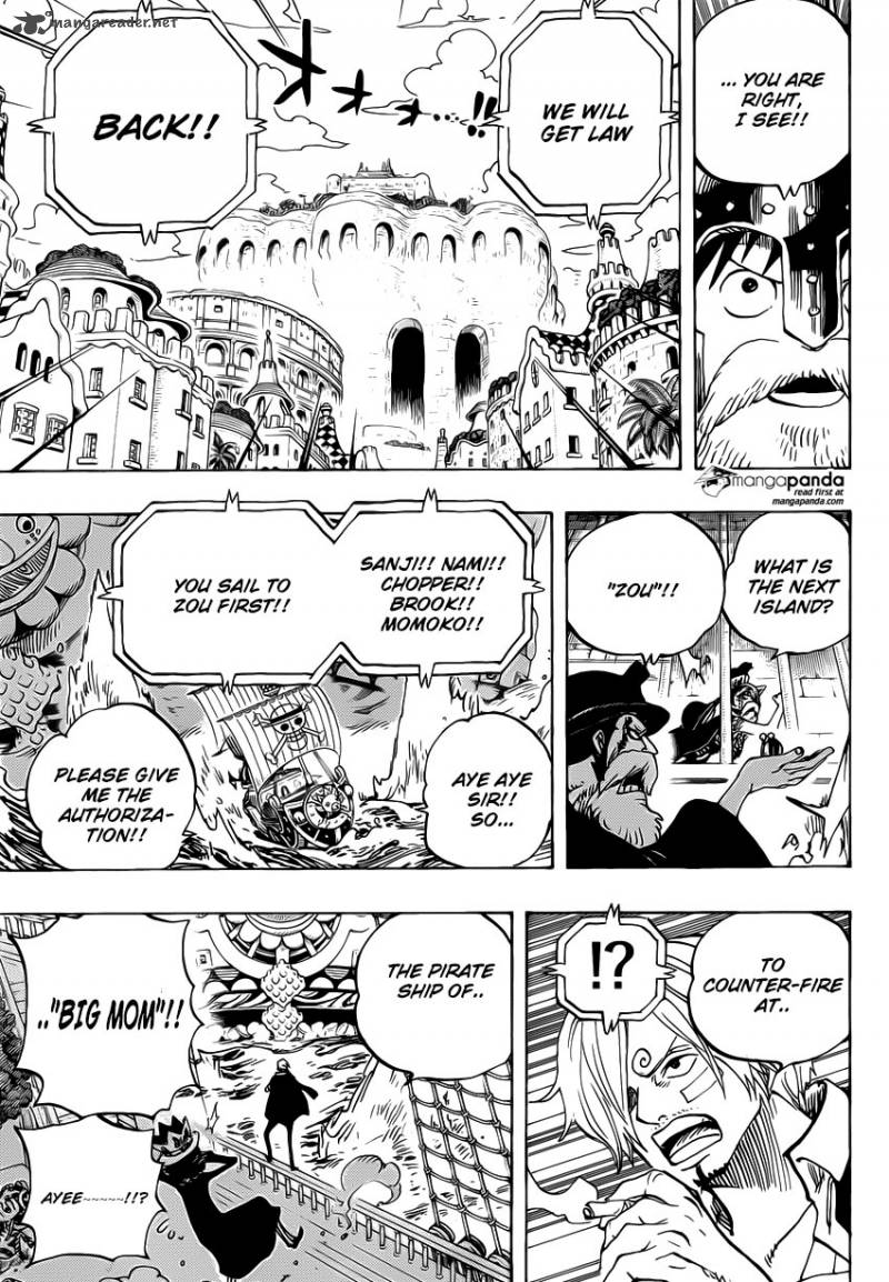 One Piece Chapter 730 Page 17