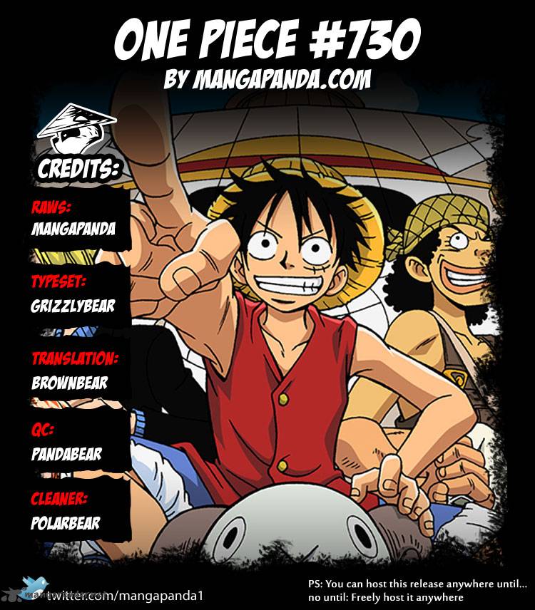 One Piece Chapter 730 Page 20