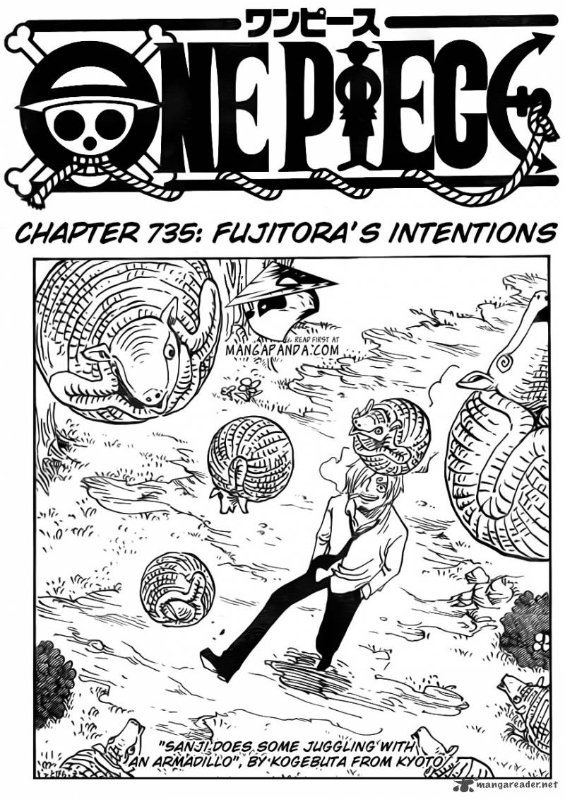 One Piece Chapter 735 Page 3