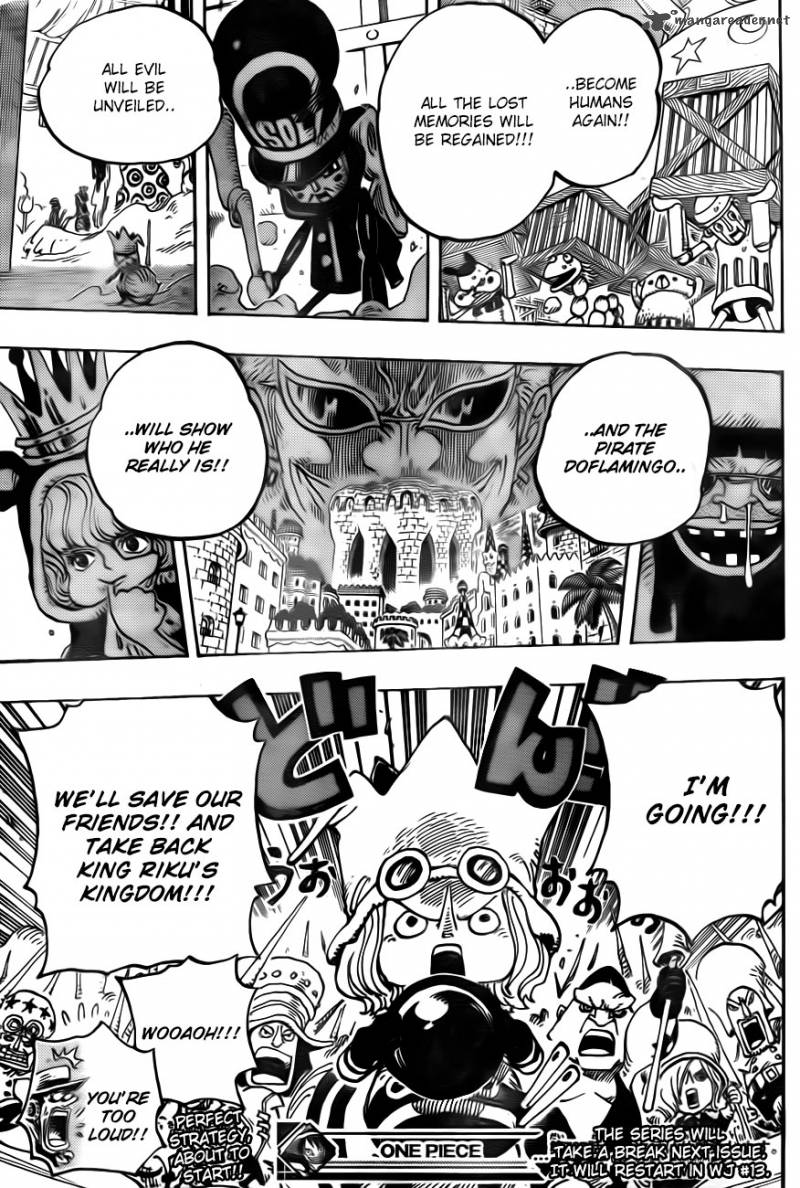 One Piece Chapter 737 Page 19