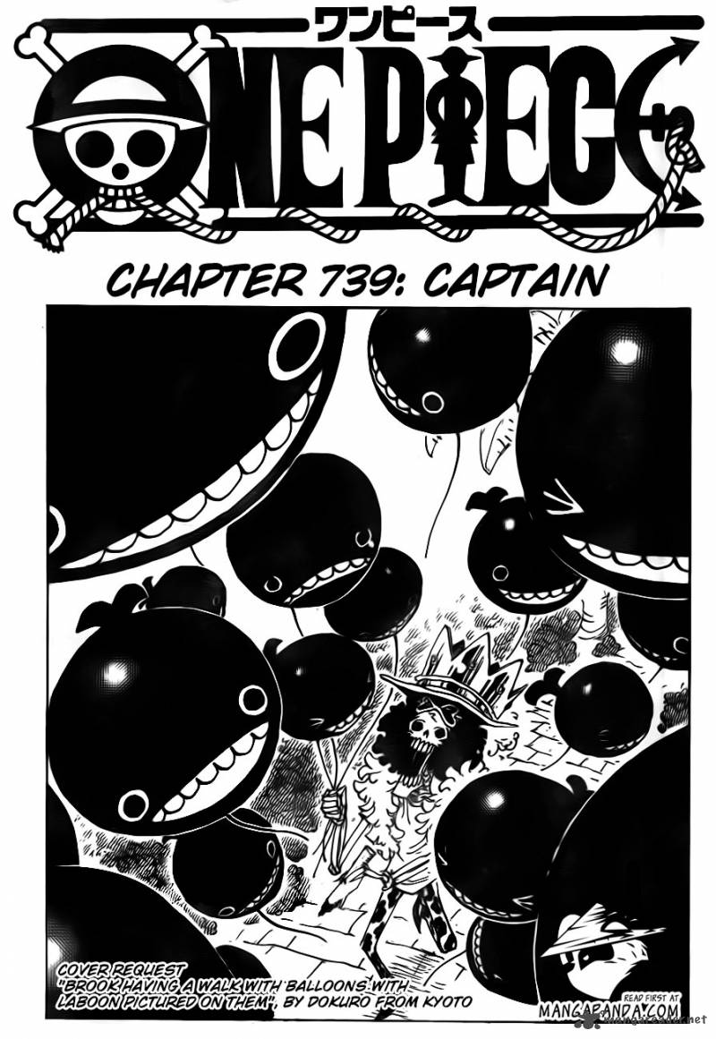 One Piece Chapter 739 Page 3