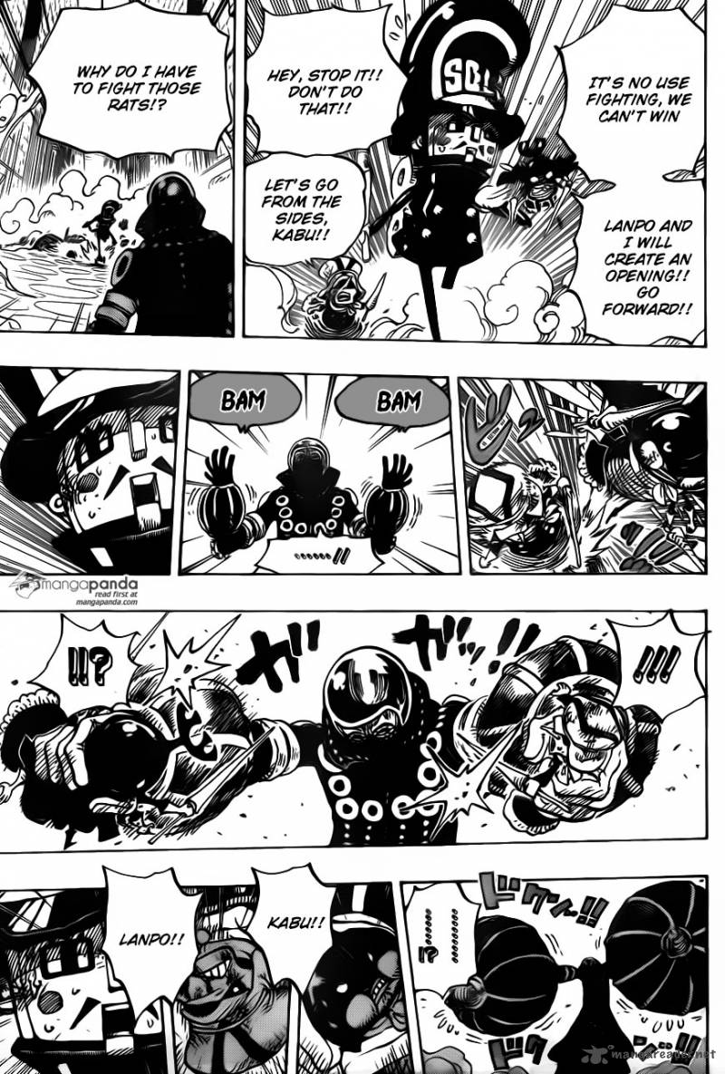 One Piece Chapter 740 Page 7