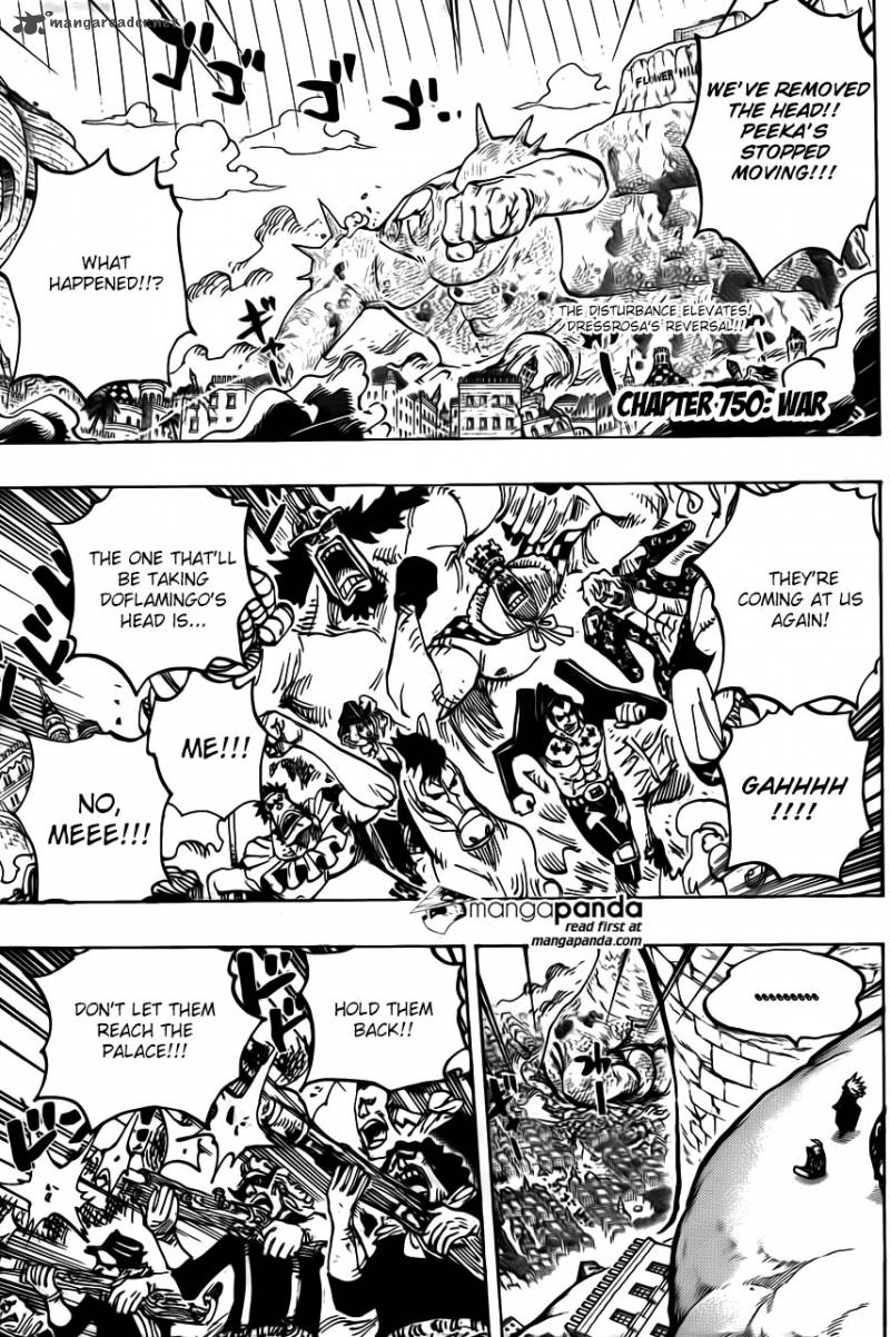 One Piece Chapter 750 Page 3