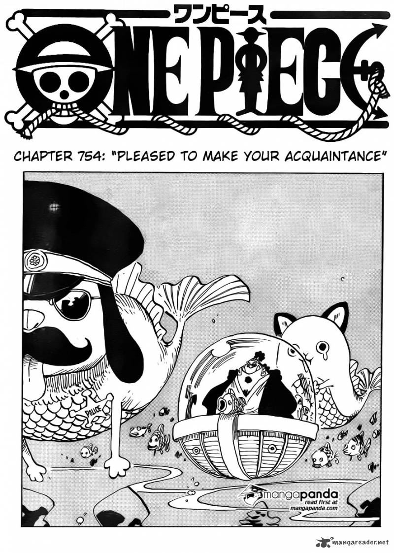 One Piece Chapter 754 Page 3