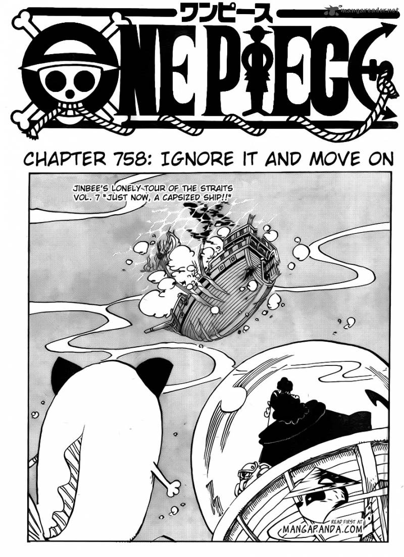 One Piece Chapter 758 Page 3