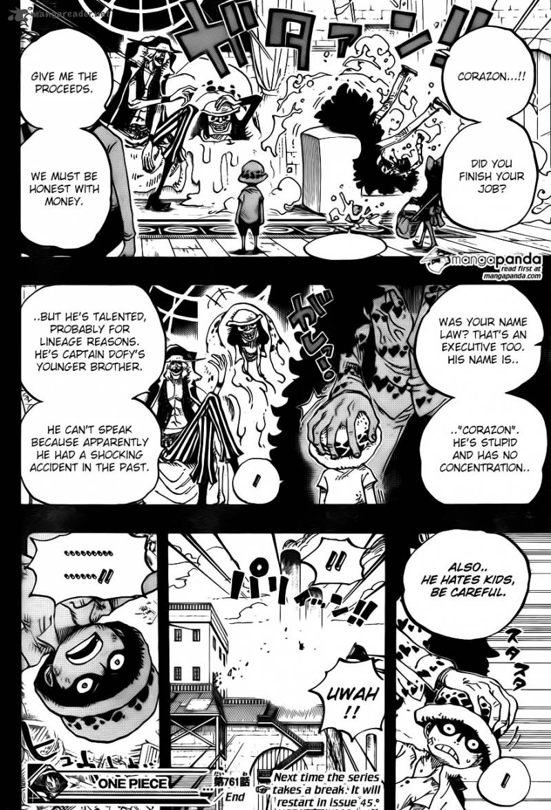 One Piece Chapter 761 Page 16