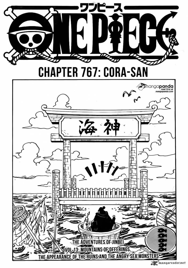 One Piece Chapter 767 Page 1