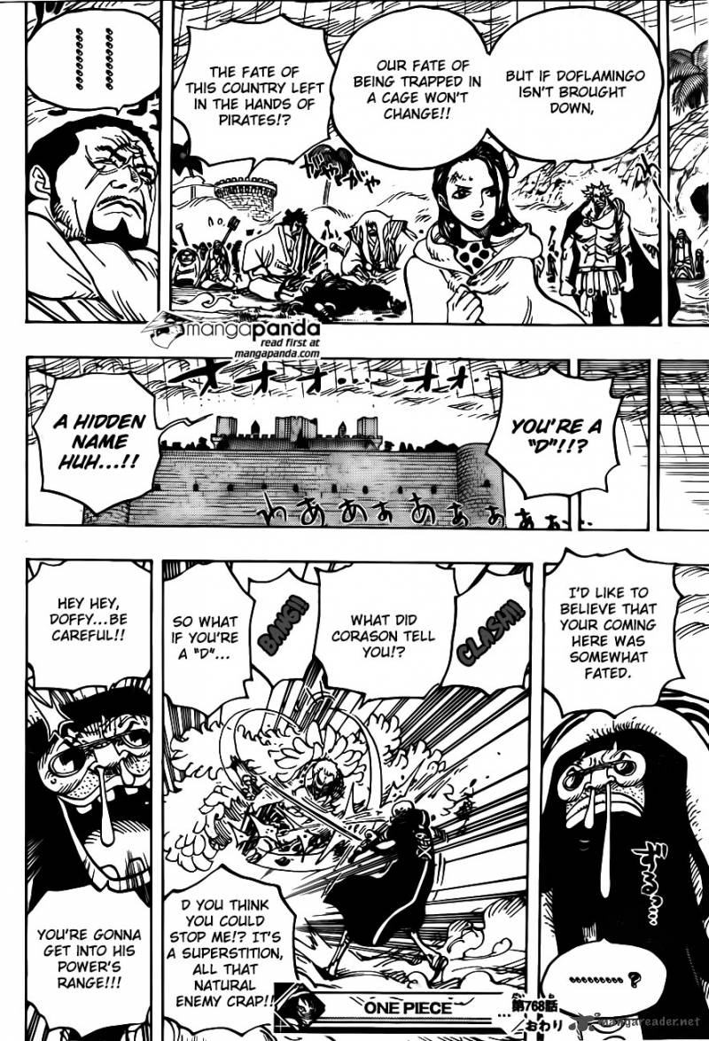 One Piece Chapter 768 Page 14