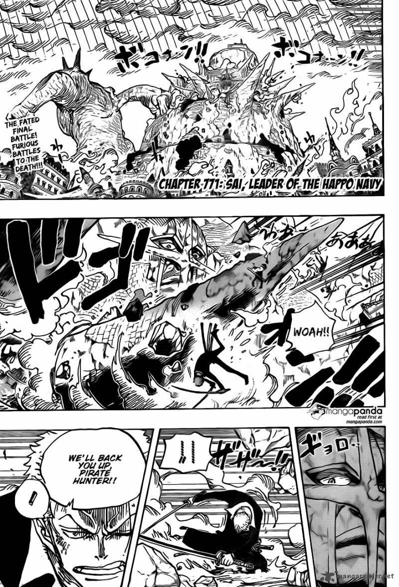 One Piece Chapter 771 Page 4