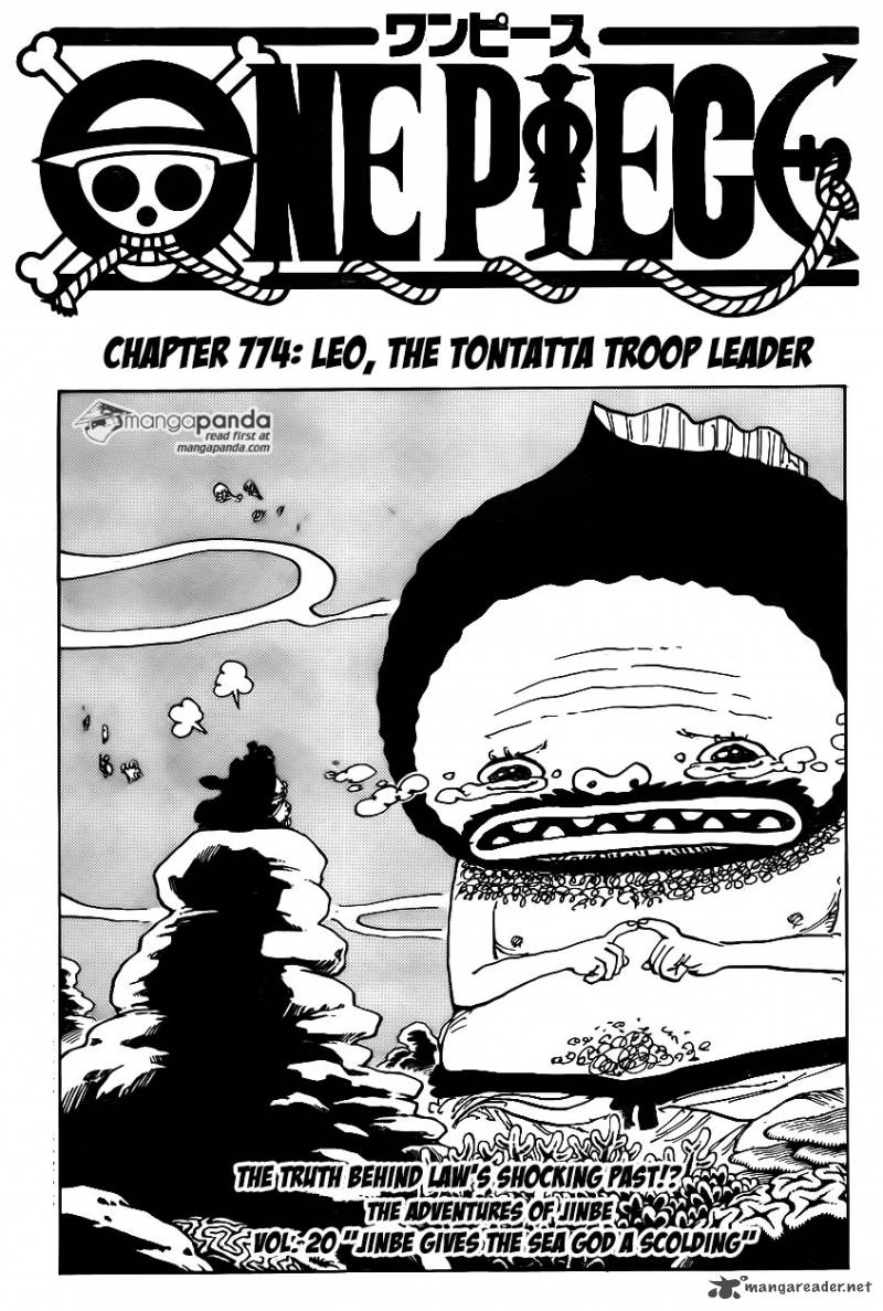 One Piece Chapter 774 Page 1