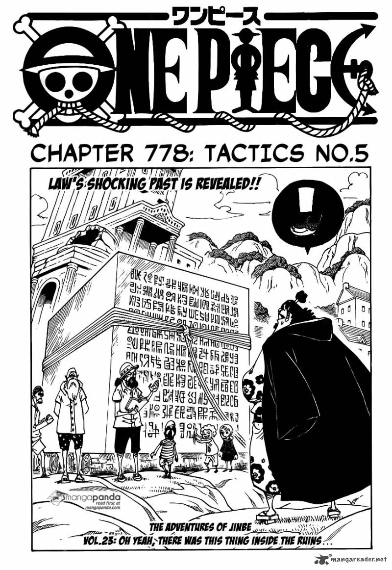 One Piece Chapter 778 Page 1