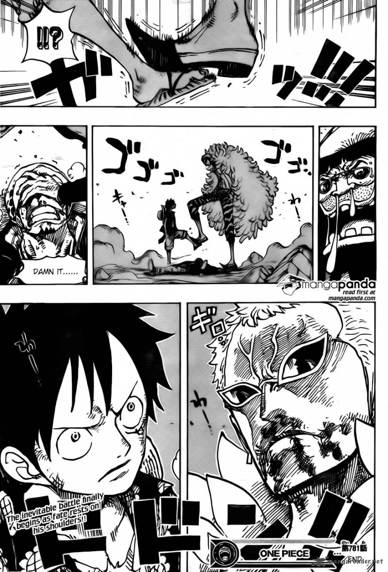 One Piece Chapter 781 Page 18