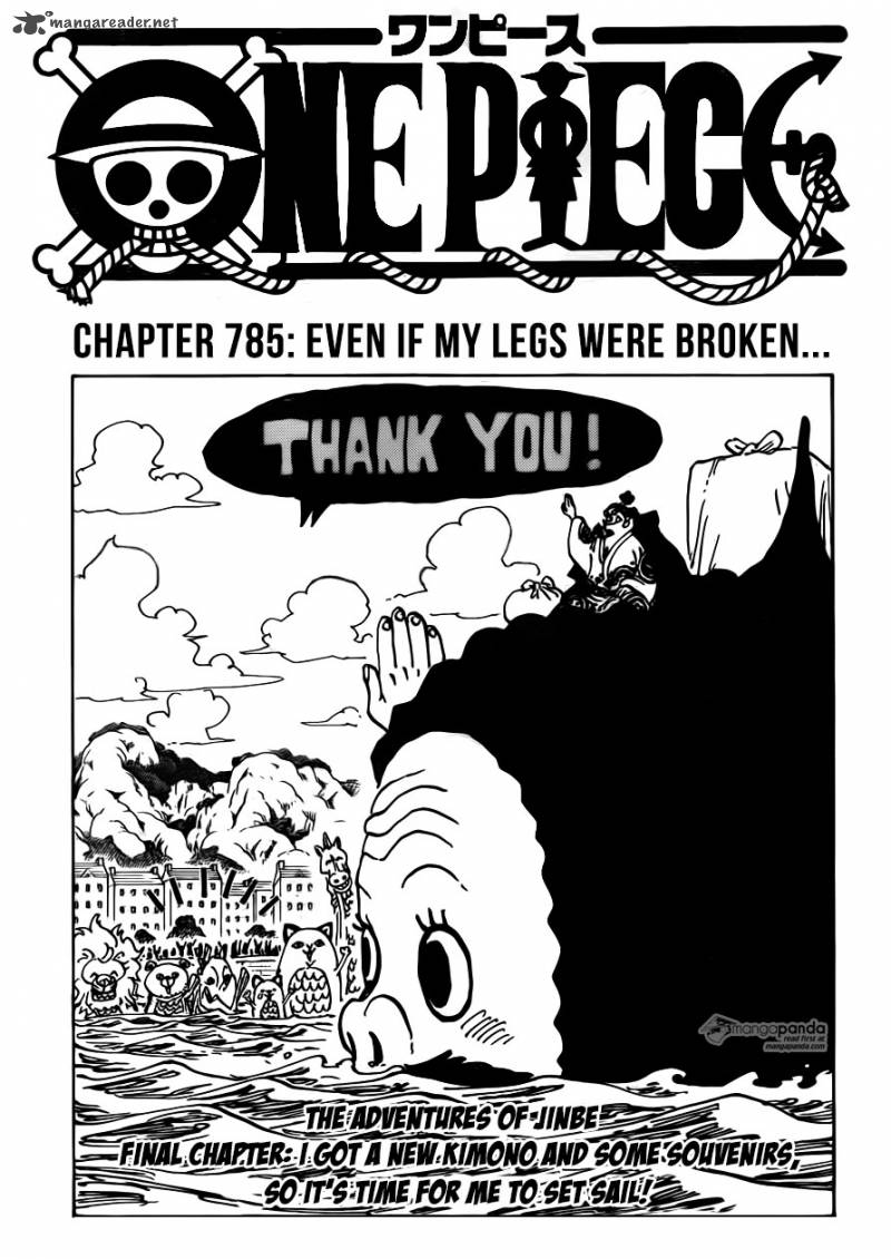 One Piece Chapter 785 Page 1