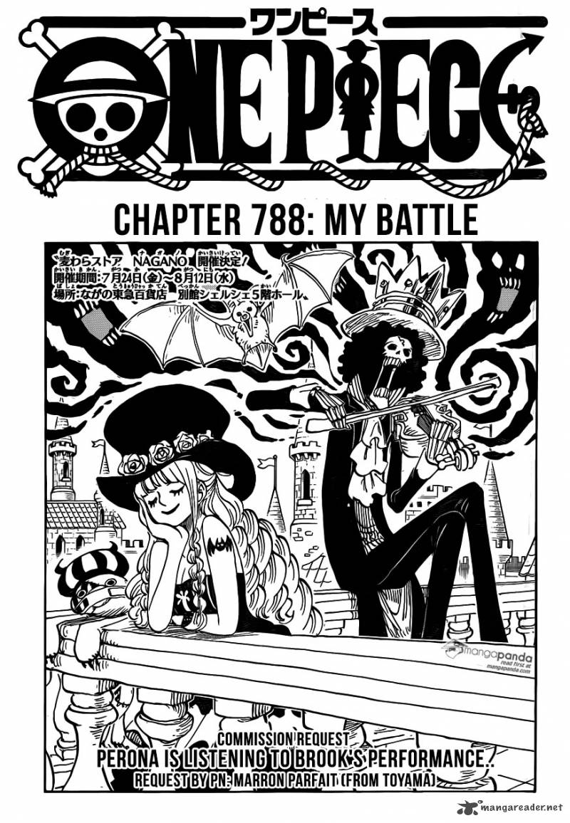 One Piece Chapter 788 Page 1