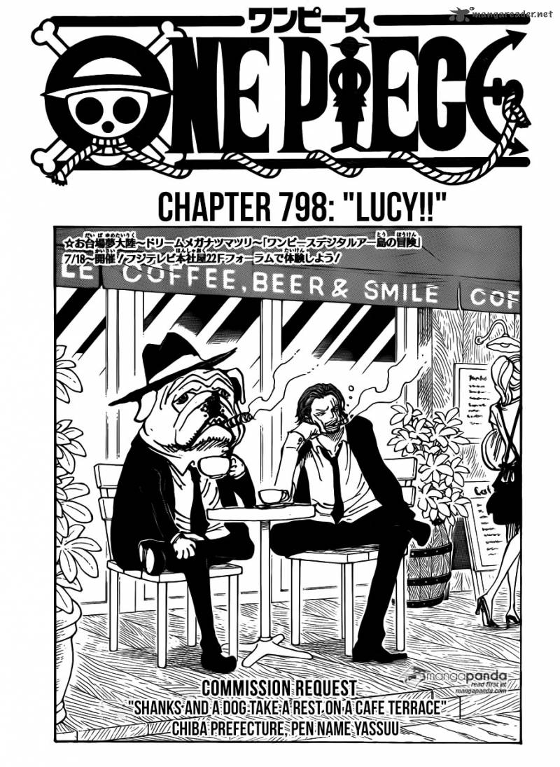 One Piece Chapter 789 Page 1