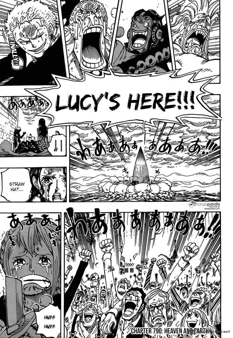 One Piece Chapter 790 Page 2