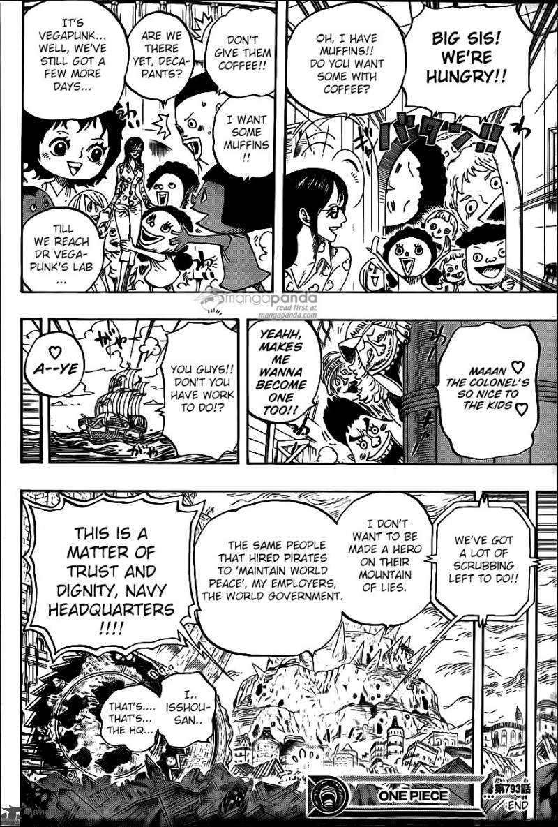 One Piece Chapter 793 Page 14