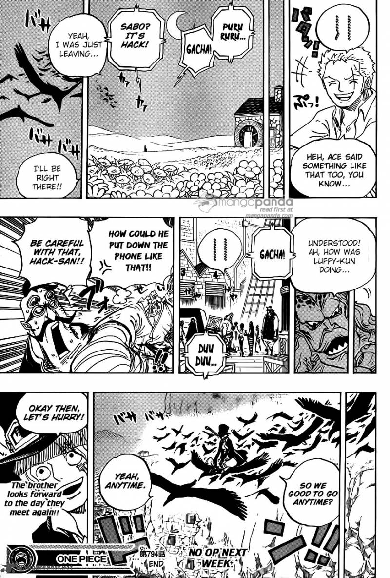 One Piece Chapter 794 Page 15