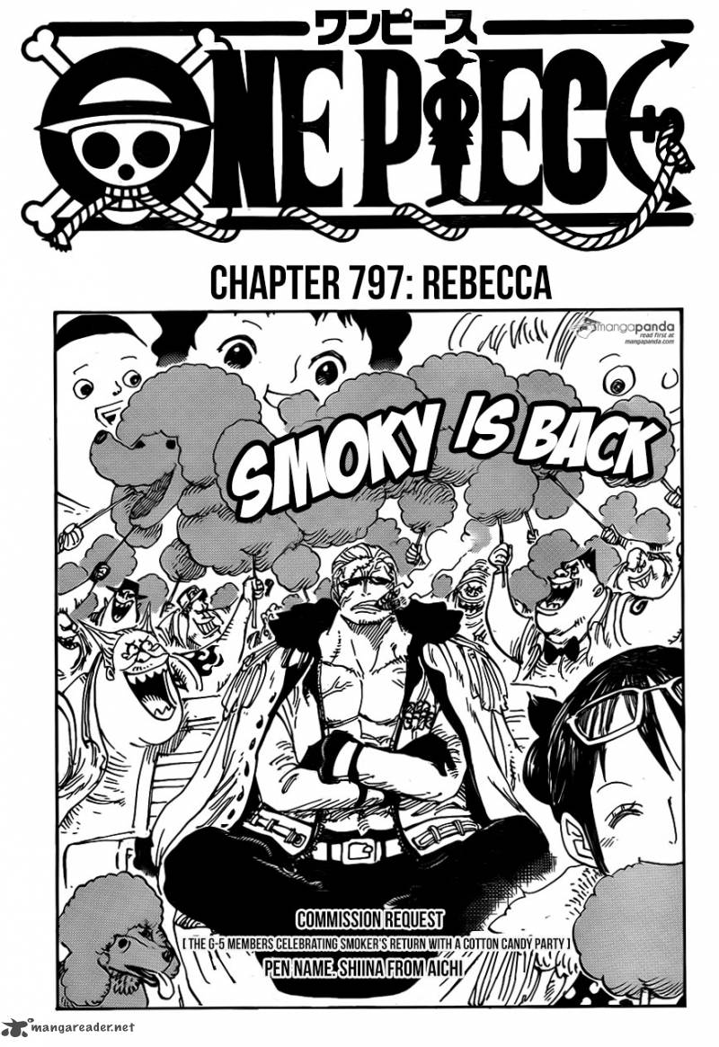 One Piece Chapter 797 Page 1