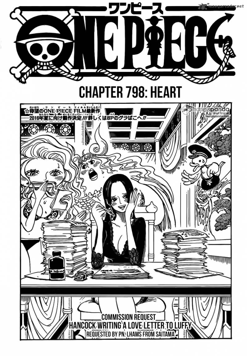 One Piece Chapter 798 Page 1