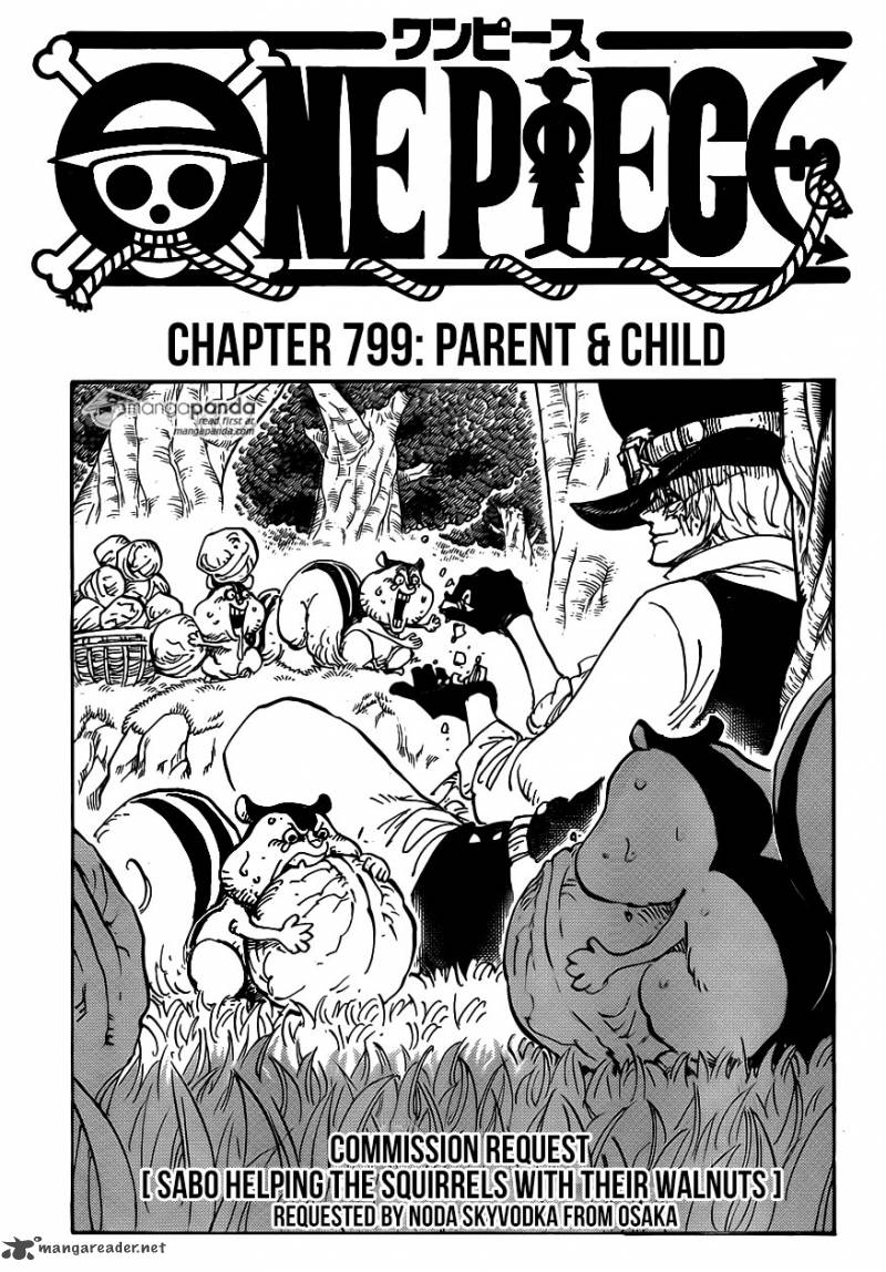 One Piece Chapter 799 Page 1
