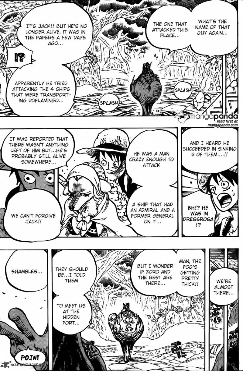 One Piece Chapter 806 Page 9