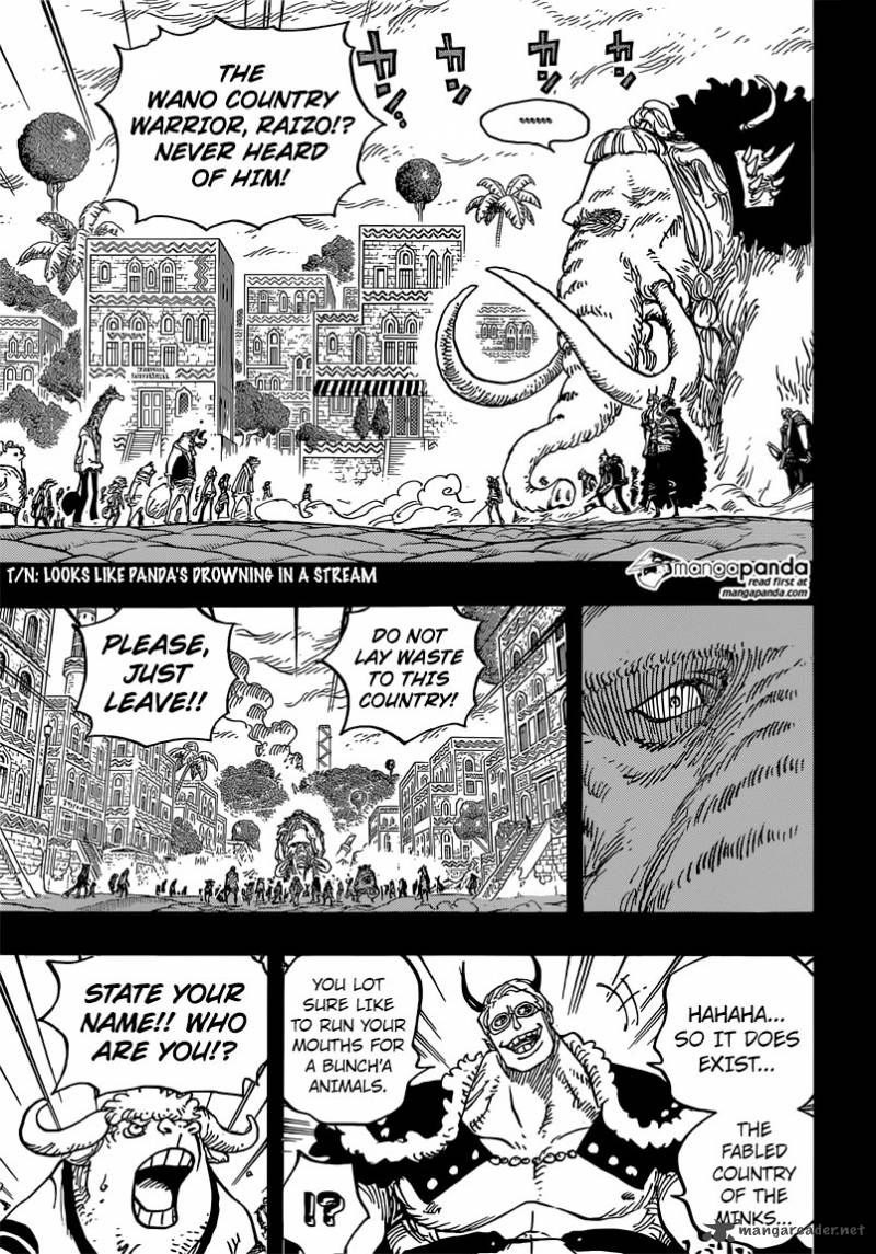 One Piece Chapter 808 Page 5