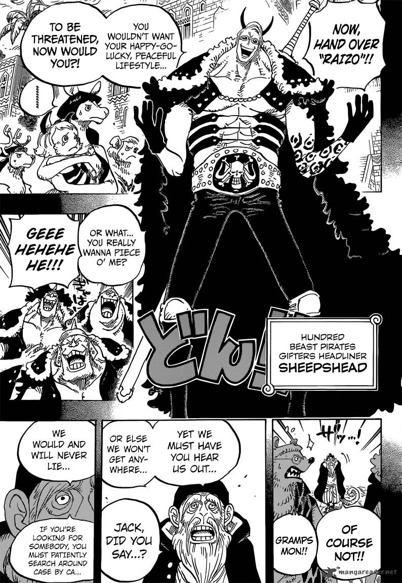 One Piece Chapter 808 Page 7