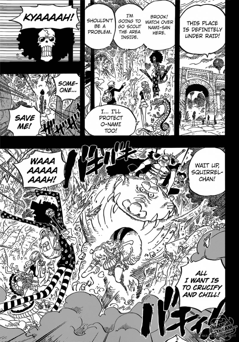 One Piece Chapter 810 Page 15