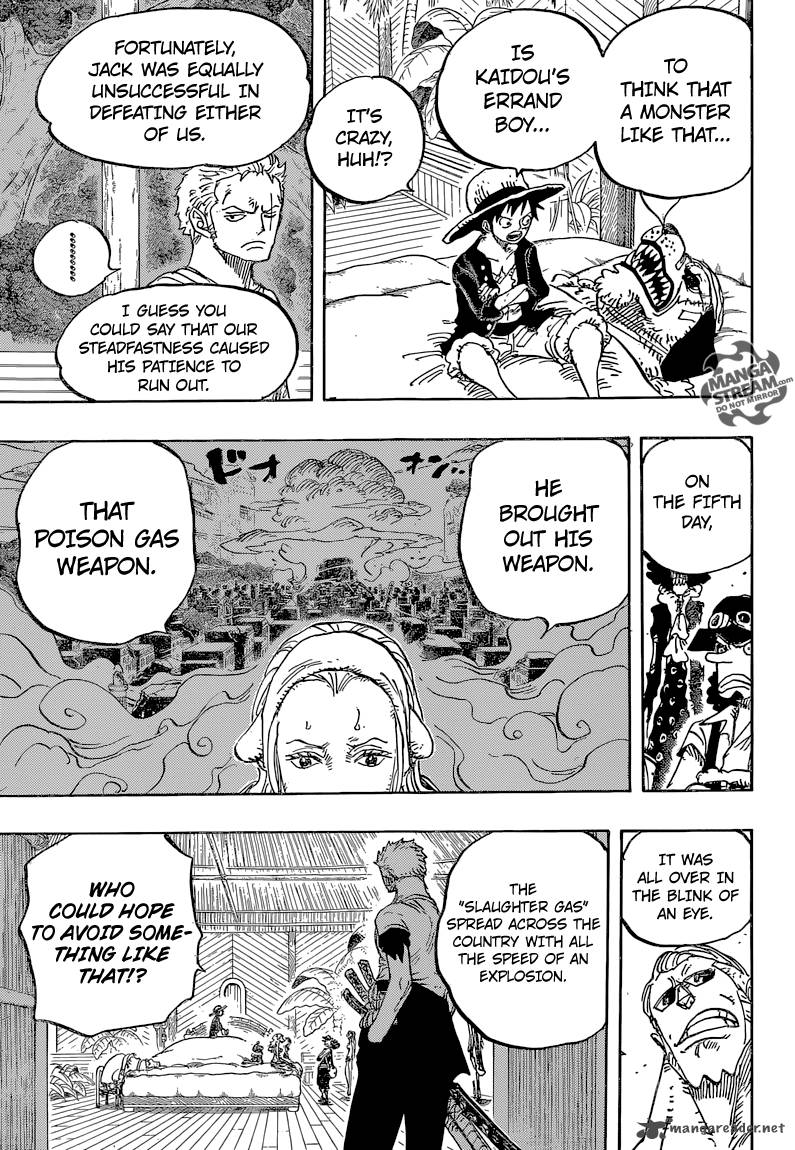 One Piece Chapter 810 Page 9