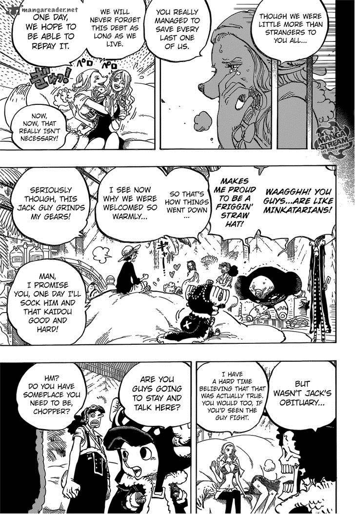 One Piece Chapter 811 Page 16