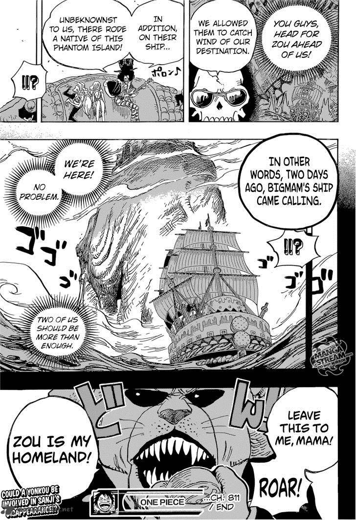 One Piece Chapter 811 Page 20