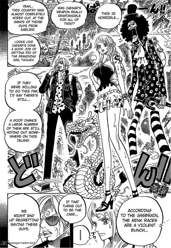 One Piece Chapter 811 Page 9